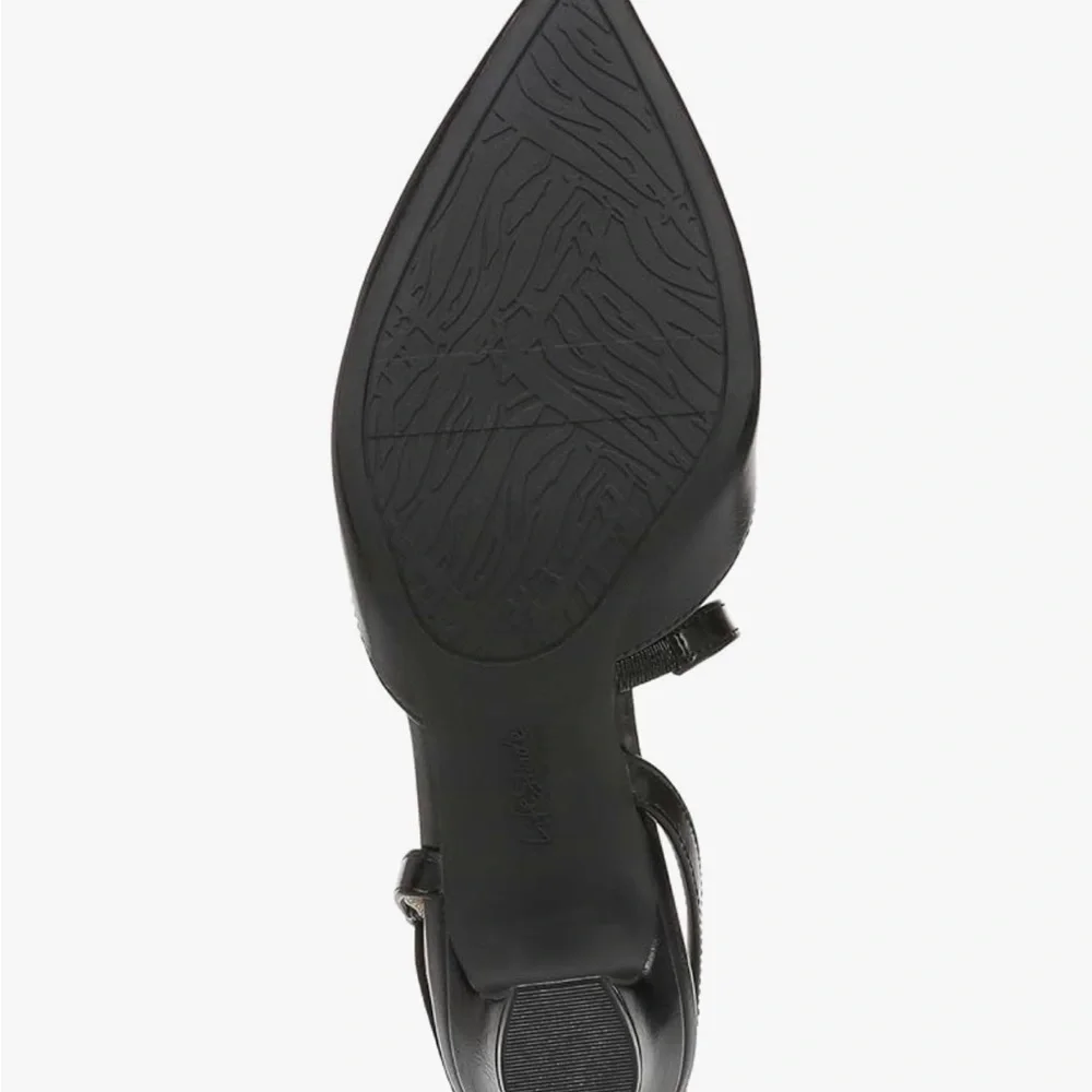Life Stride Black Slingback Heels - Picture 3 of 5